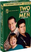Dois Homens e Meio Terceira Temporada Box 4 Dvds