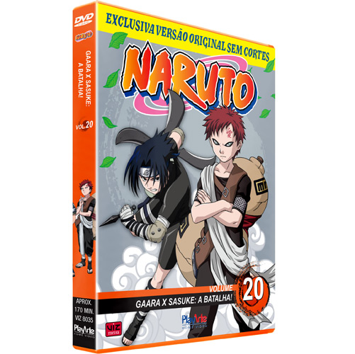Naruto Vol.20 Gaara X Sasuke: A Batalha