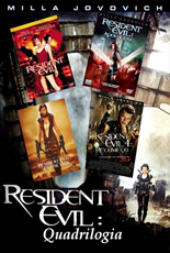 Resident Evil Quadrilogia Box 4 Discos