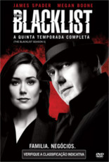 The Blacklist Quinta Temporada (box 4 Discos)